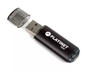 Platinet USB Flash Drive/Pen Drive 16GB, USB 2.0, Black, USB version (most popular type), Blister