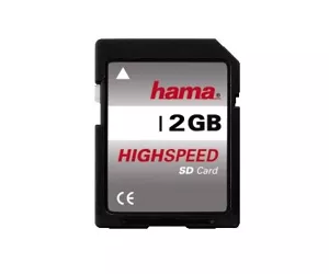 Hama HighSpeed SecureDigital Card 2 GB SD