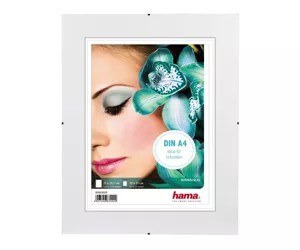 Hama "Clip-Fix" Frameless Picture Holder, normal glass, 21 x 29.7 cm