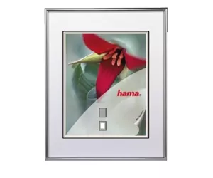 Hama Plastic Frame "Sevilla", Silver Matt, 13 x 18 cm