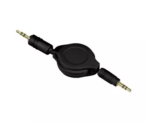 Hama Roll-Up Stereo Cable garso kabelis 1,1 m 3.5mm Juoda