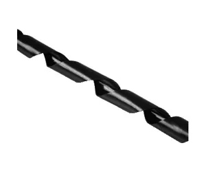 Hama Coiled Hose, black 2 m