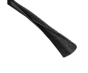 Hama Bunched Cable - Braided Hose, 1.8 m, black
