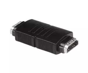 Hama Compact Adapter, HDMI Socket - HDMI Socket, black