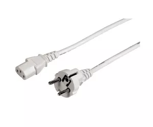 Hama Universal Mains Lead, 5 m, white