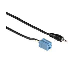Hama AUX IN Adapter for Becker/Blaupunkt/VDO аудио кабель 1,2 m 3,5 мм Черный