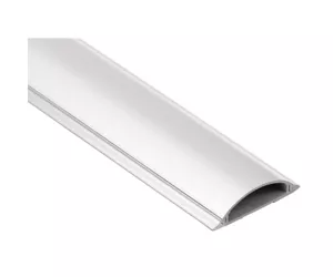 Hama Cable Duct, semicircular, 100/2.1 cm, white