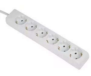 Hama 00030529 power extension 1.4 m 6 AC outlet(s) White