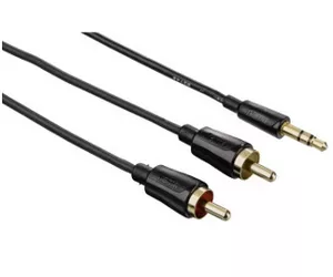 Hama 1.5m 2 x RCA - 3.5mm m/m