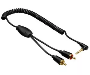 Hama 1.5m 2 x RCA - 3.5mm m/m
