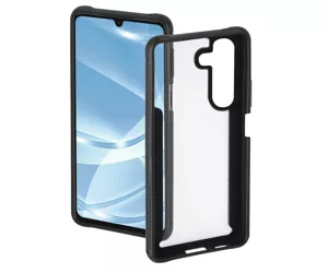 Hama 00172400 mobile phone case 16.8 cm (6.6") Cover Black, Transparent