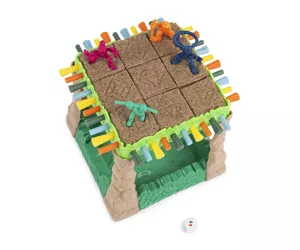 Spin Master Games Sink N’ Sand, Kinetic Sand Family Board Game Quicksand Sensory Fidget Toy Easy Fun Craft Activity Gift Box Idea, for Preschoolers & Kids Ages 4 and up