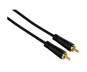 Hama 75122153 composite video cable 1.5 m RCA Black