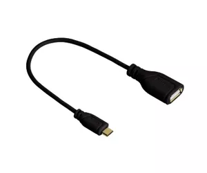 Hama 0.15m USB2.0-A/micro USB2.0-B