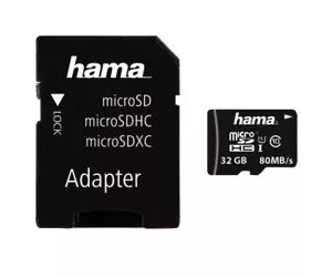 Hama microSDHC 32GB UHS-I Class 10