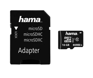 Hama microSDHC 16GB UHS-I Class 10