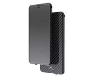 Hama 360° Glass mobile phone case 16.5 cm (6.5") Cover Black, Transparent