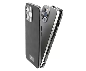 Hama 360° Glass mobile phone case 15.5 cm (6.1") Cover Black