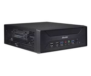 Shuttle XPC slim Barebone XH510G - S1200, Intel H510, 1xDP, 1xHDMI, 1x PCI-E 16X, 1x LAN, 1x 2.5", 2x M.2, 24/7 permanent operation
