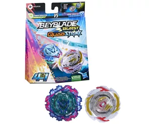Beyblade Burst QuadDrive Ambush Achilles A8 VS Gambit Dragon D8 Боевой волчок