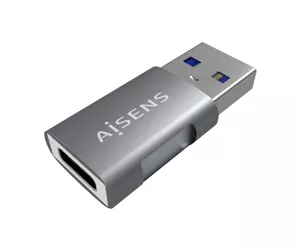 AISENS A108-0655 гендерный адаптер USB C USB A Серый