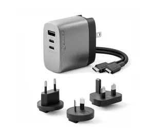 ALOGIC WCM3X67-SGR PDA/mobīlo telefonu lādētājs Portatīvais dators, Viedtālrunis, Planšete Pelēks AC Ātrā uzlāde Iekštelpas