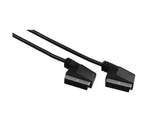 Hama 75122141 SCART kabelis 3 m SCART (21-pin) Melns