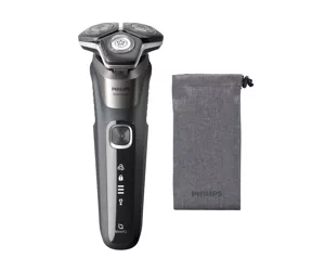 Philips SHAVER Series 5000 S5887/10 Wet and dry electric shaver and soft pouch