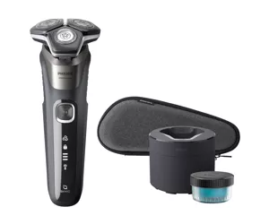 Philips SHAVER Series 5000 S5887/50 skustuvas vyrams Rotorinis skustuvas Apkarpymo mašinėlė Pilka