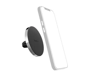 Hama MagLock Passive holder Mobile phone/Smartphone Black, Metallic