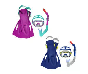 Bestway Crusader Youth 7+ Snorkel Set with Fins