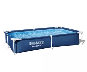 Bestway Steel Pro Rectangle Above Ground Pool 2.21 m x 1.50 m x 43 cm