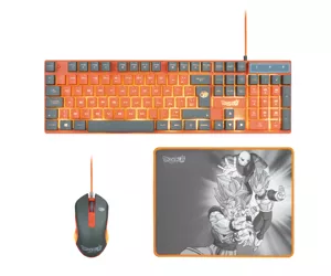 FR-TEC PC Dragon Ball Super PACK Keyboard + Mouse + Mousepad