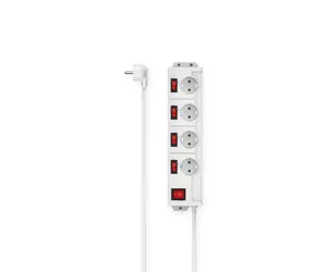 Hama 00223121 power extension 1.4 m 4 AC outlet(s) Indoor White