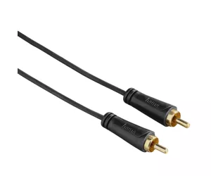 Hama 00179273 audio cable 1.5 m RCA Black