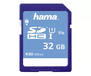Hama 00181095 mälukaart 32 GB SDHC UHS-I Klass 10