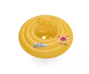 Bestway Swim Safe ABC WonderSplash Round 3-Ring Inflatable Baby Boat Float 69 cm