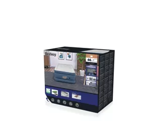 Bestway 6713P / 23 надувной матрас Одноместный матрас Синий, Белый Унисекс