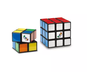 Spin Master Rubik’s Zauberwürfel, Puzzlespielzeug für Problemlöser im Doppelpack mit dem klassischen...
