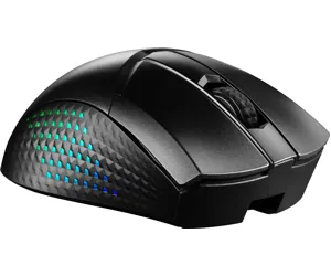 MSI CLUTCH GM51 LIGHTWEIGHT WIRELESS hiir Parempoolne RF Wireless + Bluetooth + USB Type-C Optiline 26000 DPI