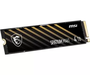 MSI SPATIUM M461 PCIe 4.0 NVMe M.2 4TB PCI Express 4.0 3D NAND