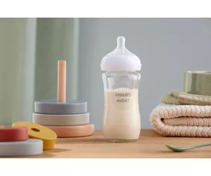Philips AVENT SCY933/02 barošanas pudele 240 ml Stikls Caurspīdīgs
