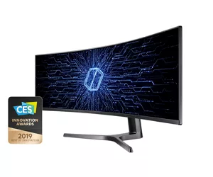 Samsung Odyssey CRG9 монитор для ПК 124 cm (48.8") 5120 x 1440 пикселей Quad HD QLED