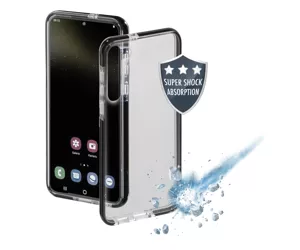 Hama Protector mobiliojo telefono dėklas 15,5 cm (6.1") Juoda, Permatomas