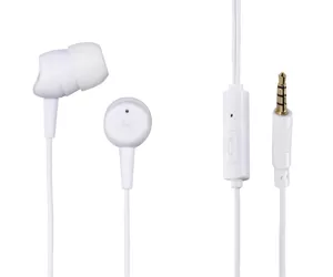 Hama Basic4Phone Austiņas Vadu Ausīs Zvani / mūzika Balts