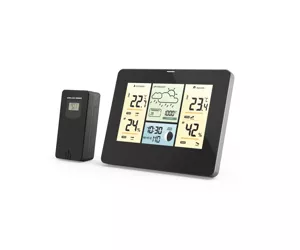 Hama 00176596 skaitmeninė oro stotelė Juoda Baterija „Wi-Fi“