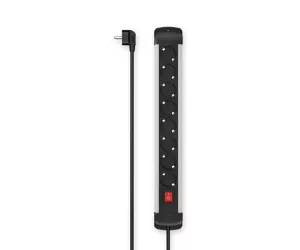 Hama 00223105 power extension 1.5 m 8 AC outlet(s) Indoor Black, Grey