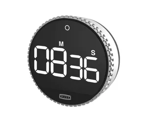 Hama Rotation Digital kitchen timer Black, Silver