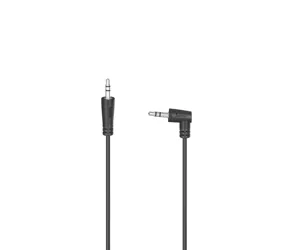 Hama 00200722 audiokaabel 0,5 m 3.5mm Must