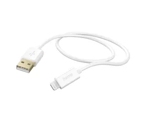 Hama 00201581 кабель с разъемами Lightning 1,5 m Белый